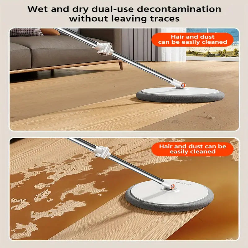 Hands-free Sewage Separation Mop & Bucket Set - 3 Mop Heads
