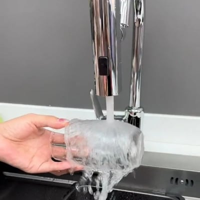 New Waterfall Kitchen Faucet