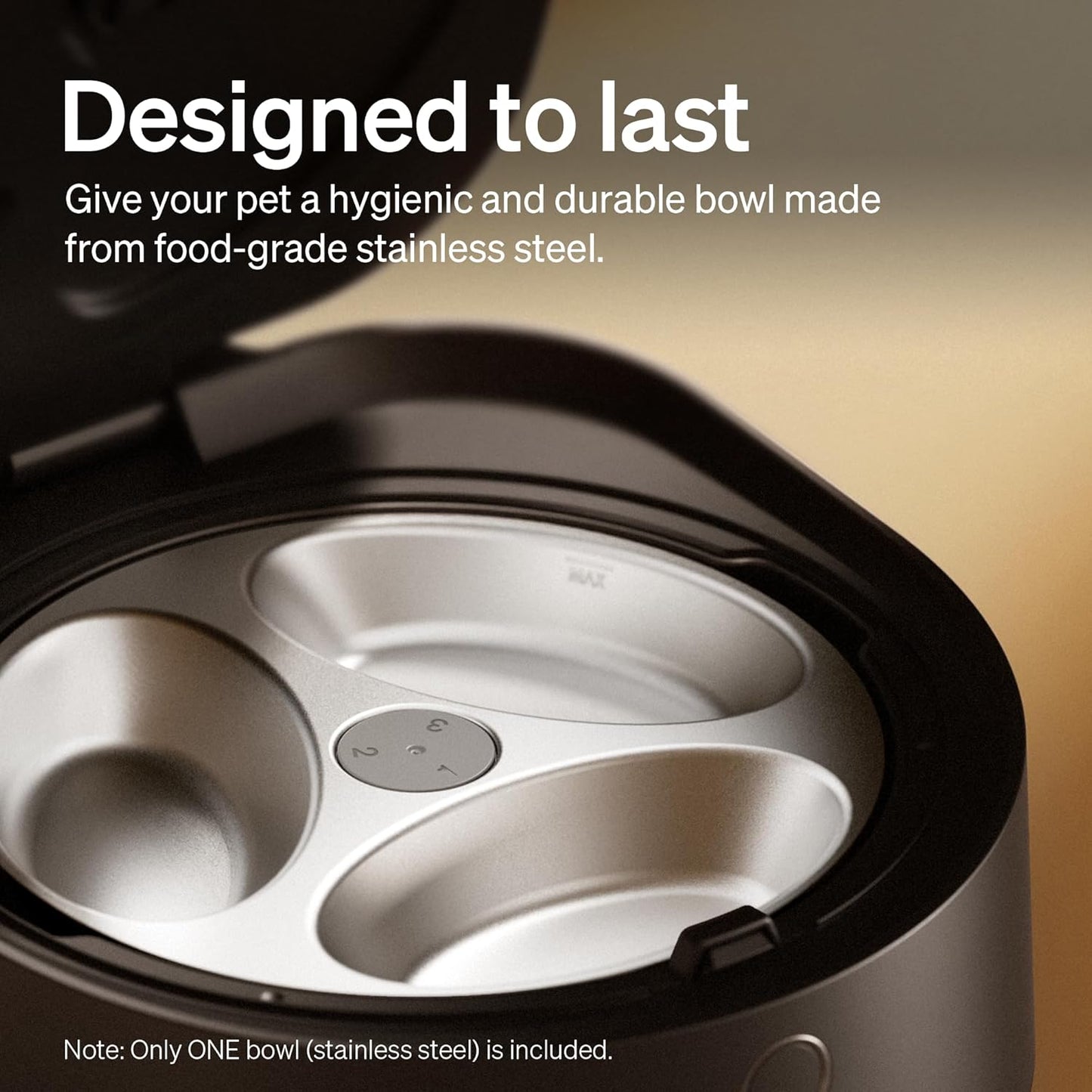 Wet Food Automatic Cat Feeder with Stainless Steel Bowl