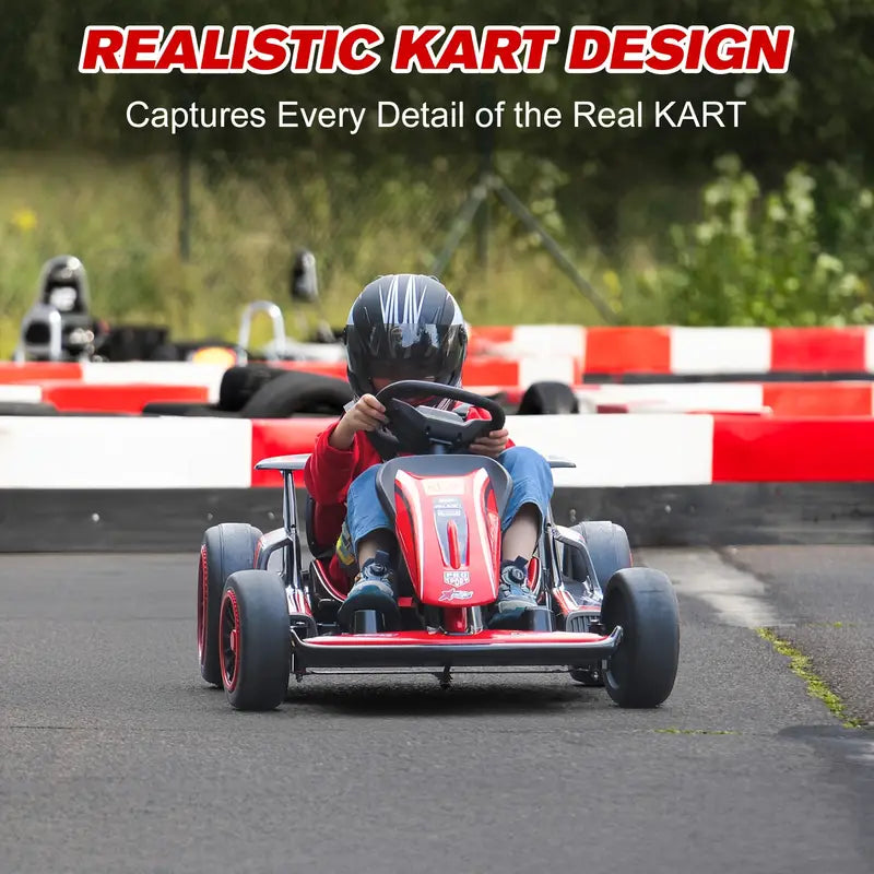 24V Electric Kids' Drift Go Kart