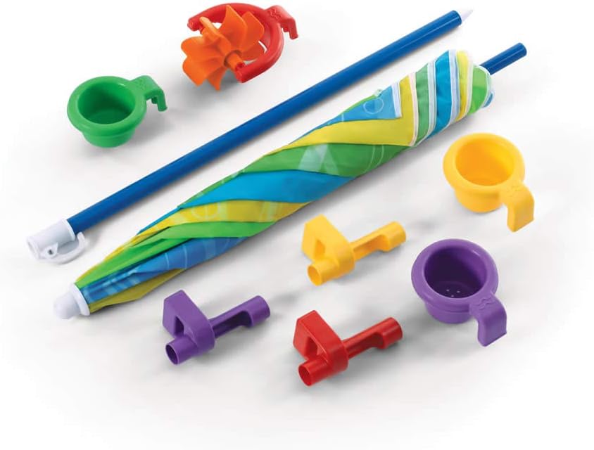 Kids Activity Pool with Umbrella – 7-Piece Toys