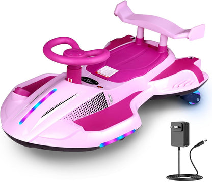 12V Electric Wiggle Car with Jet Effect
