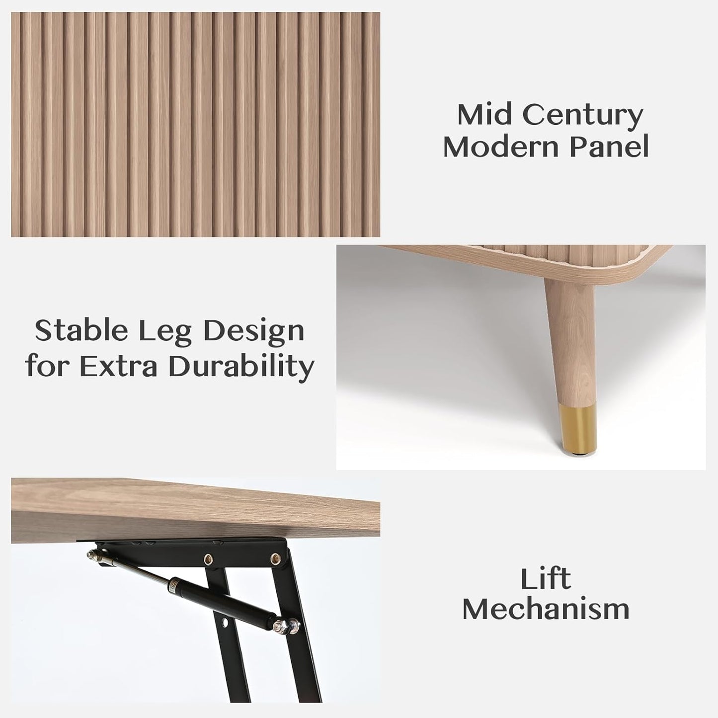 Lift Top Coffee Table with Storage