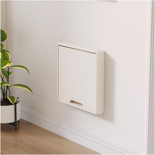 Wall-Mounted Folding Seat - Entryway Shoe Changing Stool