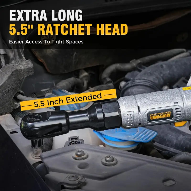 3/8" Cordless Ratchet Wrench Set