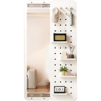 Wall-Mounted Pegboard with Hidden Full-Length Mirror - 🔥 Last Day 49% OFF