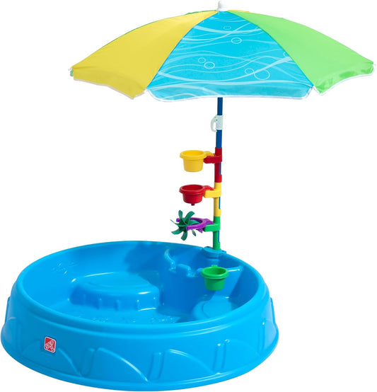 Kids Activity Pool with Umbrella – 7-Piece Toys