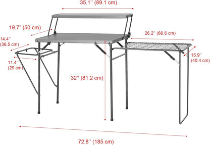 Folding Grill Tables for Outside Camping