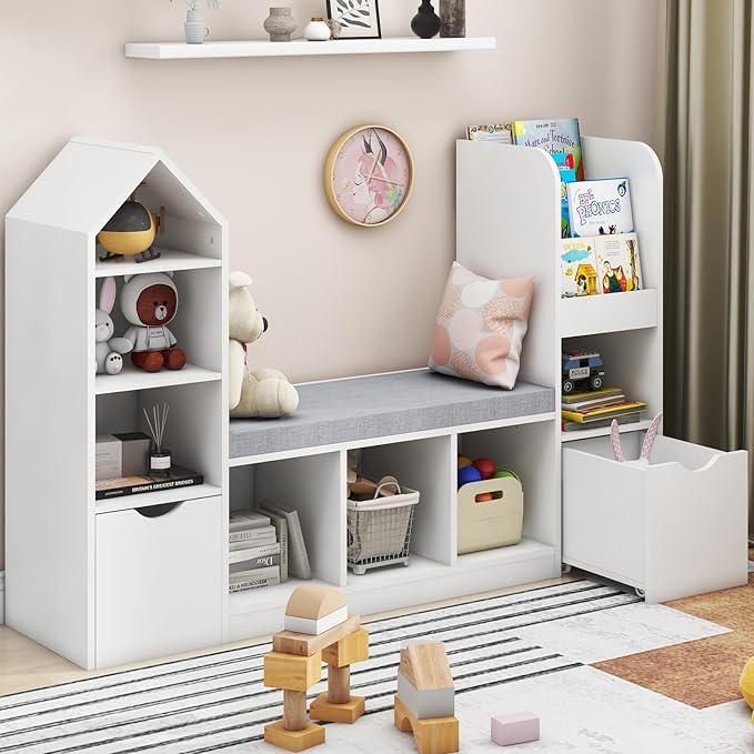 Kids Oak Bookshelf