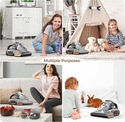 Mattress Vacuum Cleaner with UV-C Light