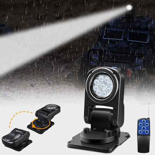 Remote LED Spot Lights for Vehicles