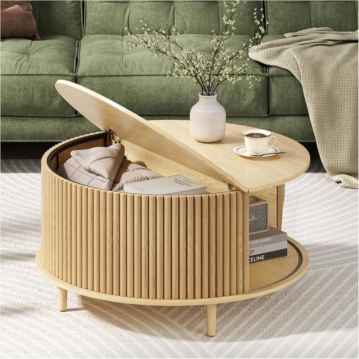 Lift Top Coffee Table with Storage