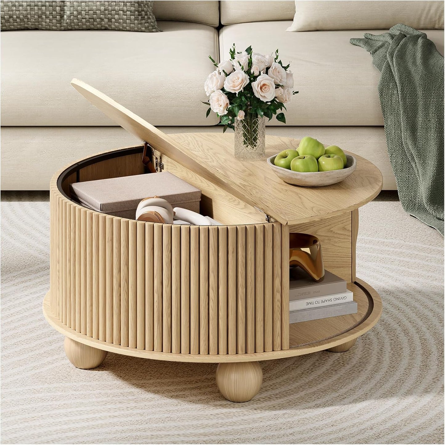 Lift Top Coffee Table with Storage