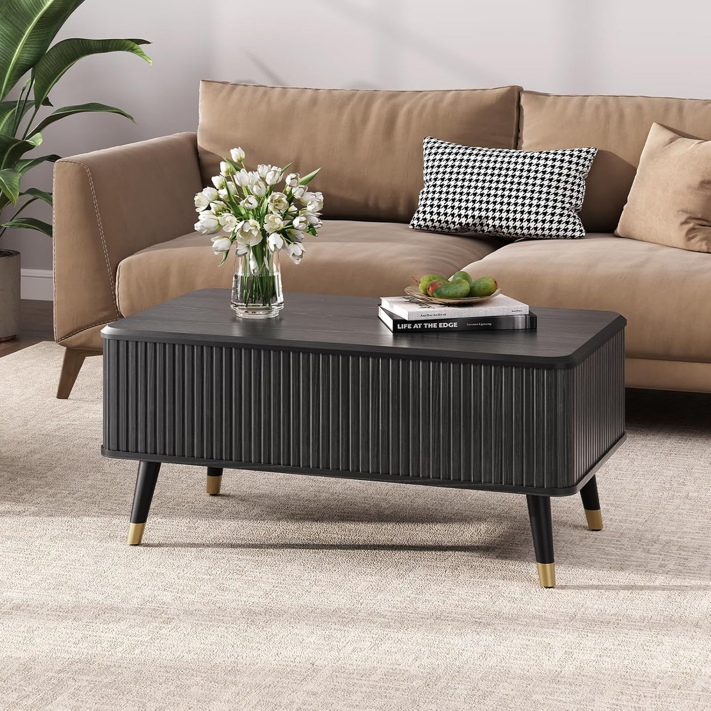 Lift Top Coffee Table with Storage