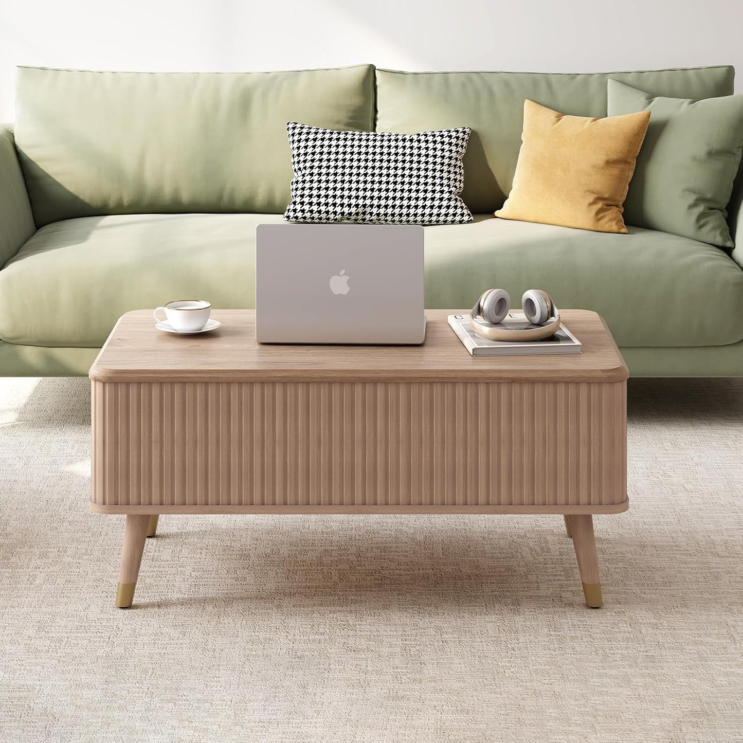 Lift Top Coffee Table with Storage
