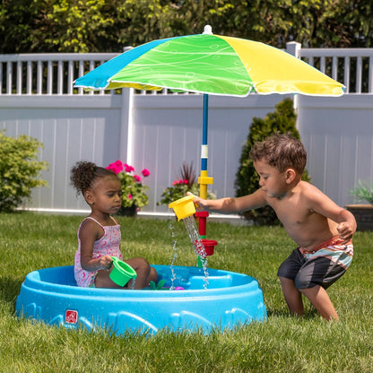 Kids Activity Pool with Umbrella – 7-Piece Toys