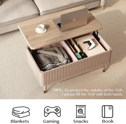 Lift Top Coffee Table with Storage