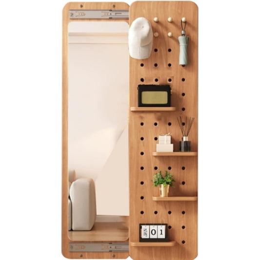 Wall-Mounted Pegboard with Hidden Full-Length Mirror - 🔥 Last Day 49% OFF