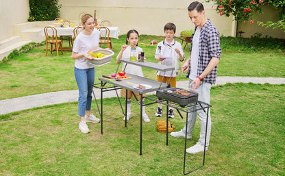 Folding Grill Tables for Outside Camping
