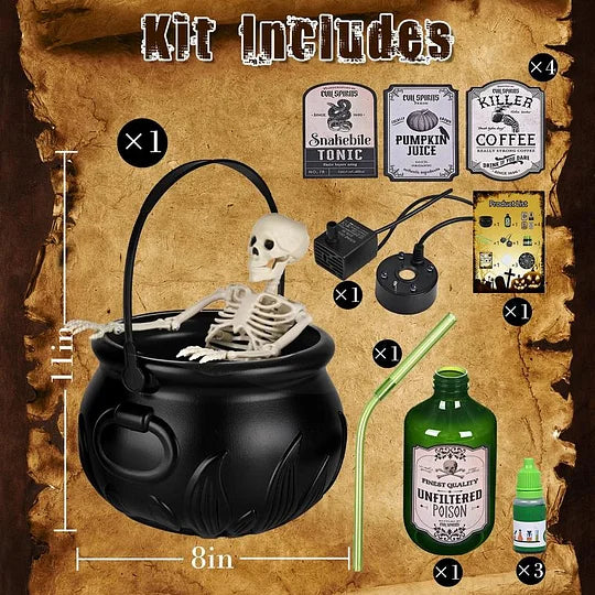 Halloween Witches Magic Floating Potion Bowl