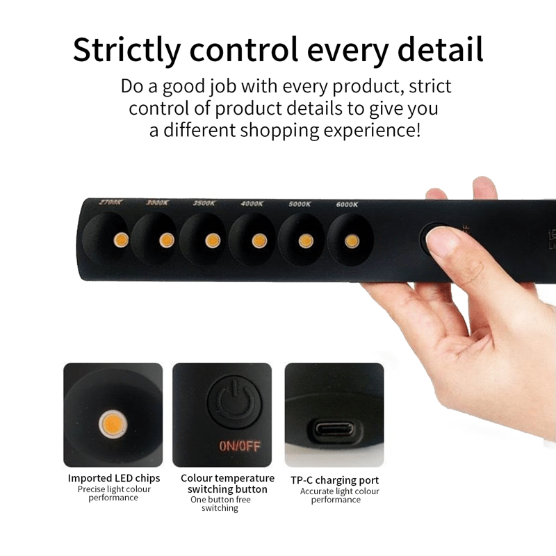 Pro Color Temperature Light Wand