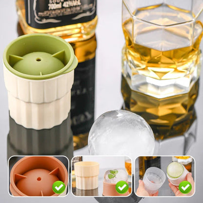 Portable Silicone Ice Ball Maker