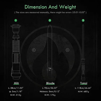 Bluetooth App Control Lightsaber